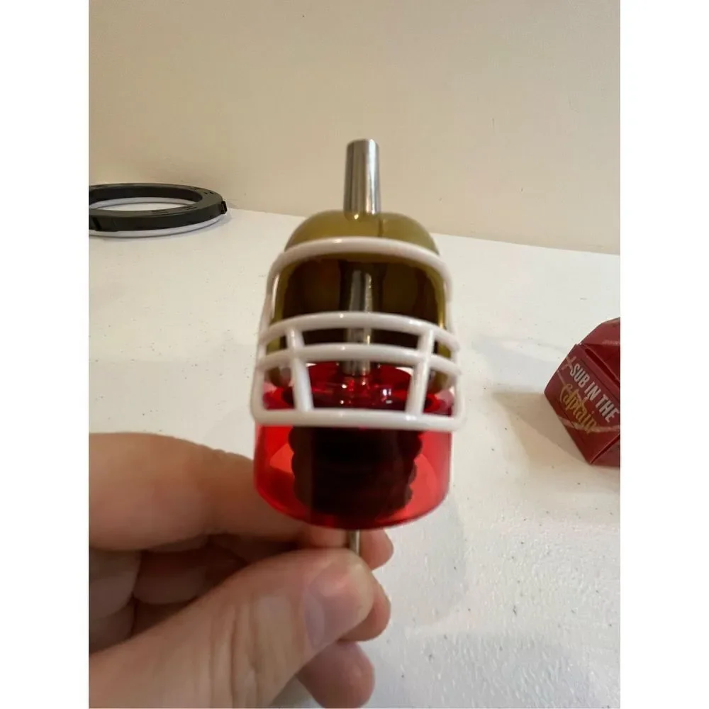 Captain Morgan NFL helmet pourer